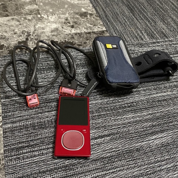 Microsoft Portable Audio & Video Microsoft Zune Mp3 Player Red